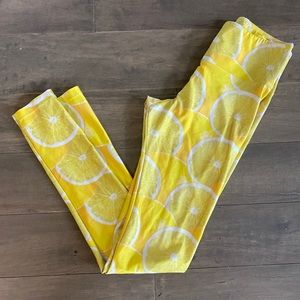 Goldsheep Lemon leggings size small